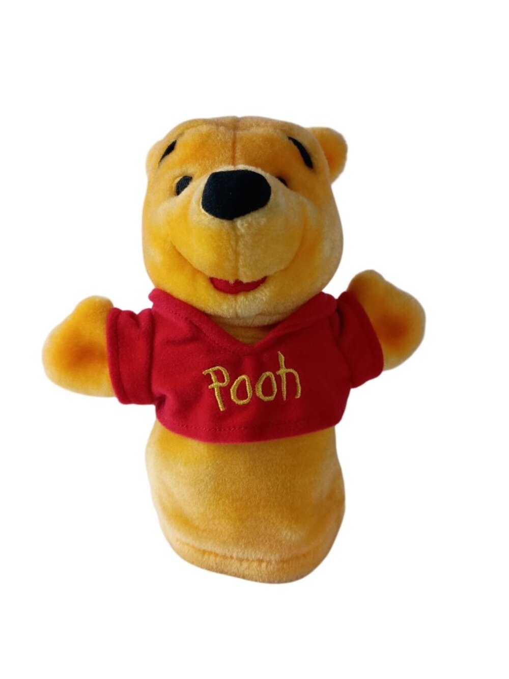 Disney Winnie the Pooh Bear Hand Puppet 9" Plush Toy